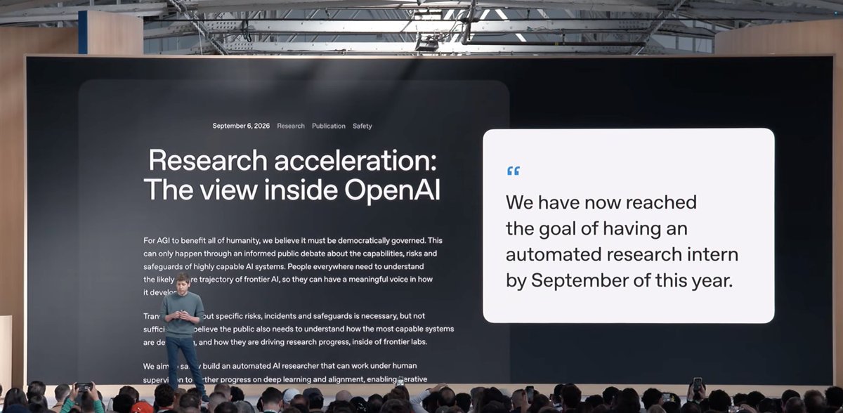 Заявление о внутреннем исследовательском ИИ-стажёре OpenAI